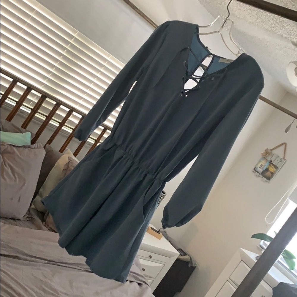 Blue romper